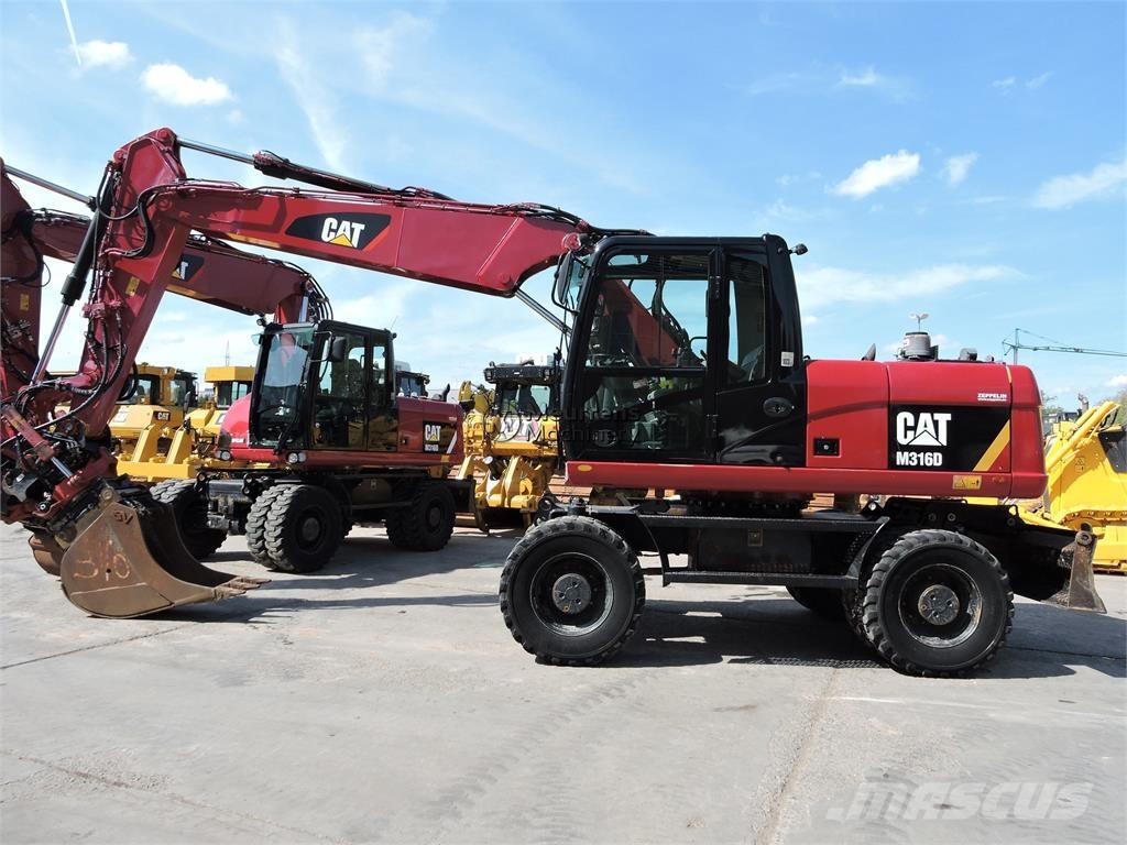 CAT M316D ROTOTILT Wielgraafmachines
