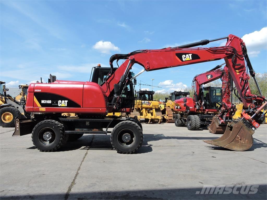 CAT M316D ROTOTILT Wielgraafmachines