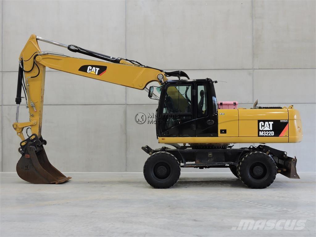 CAT M322D Wielgraafmachines