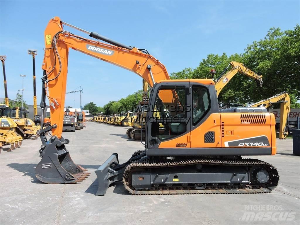 Doosan DX140LC Rupsgraafmachines
