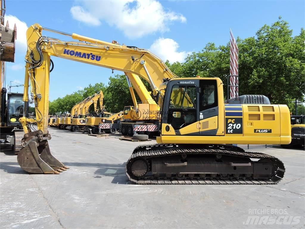 Komatsu PC210LC-10 Rupsgraafmachines
