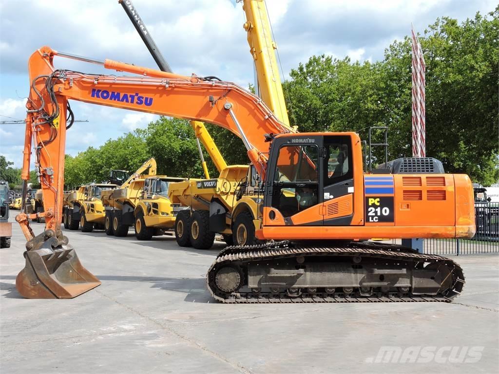 Komatsu PC210LC-10 Rupsgraafmachines