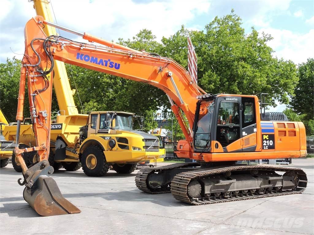Komatsu PC210LC-10 Rupsgraafmachines