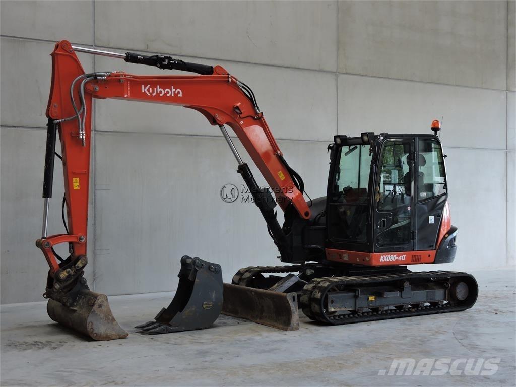 Kubota KX080-4 Bouw - Overige