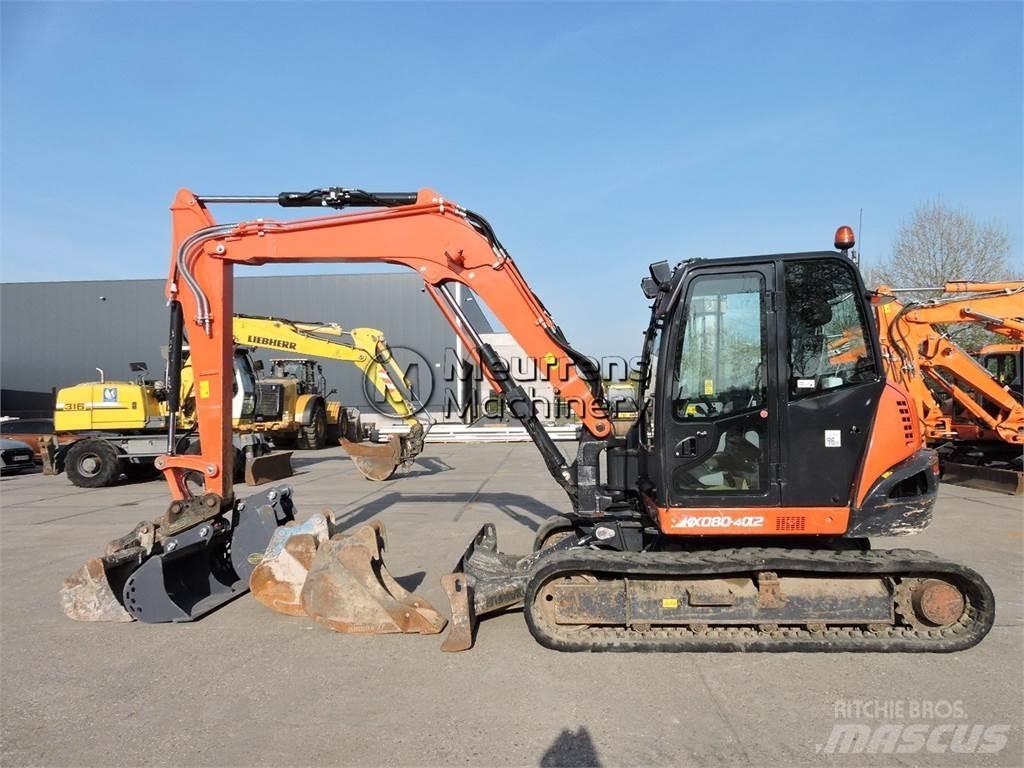 Kubota KX080 + 5 BUCKETS Bouw - Overige