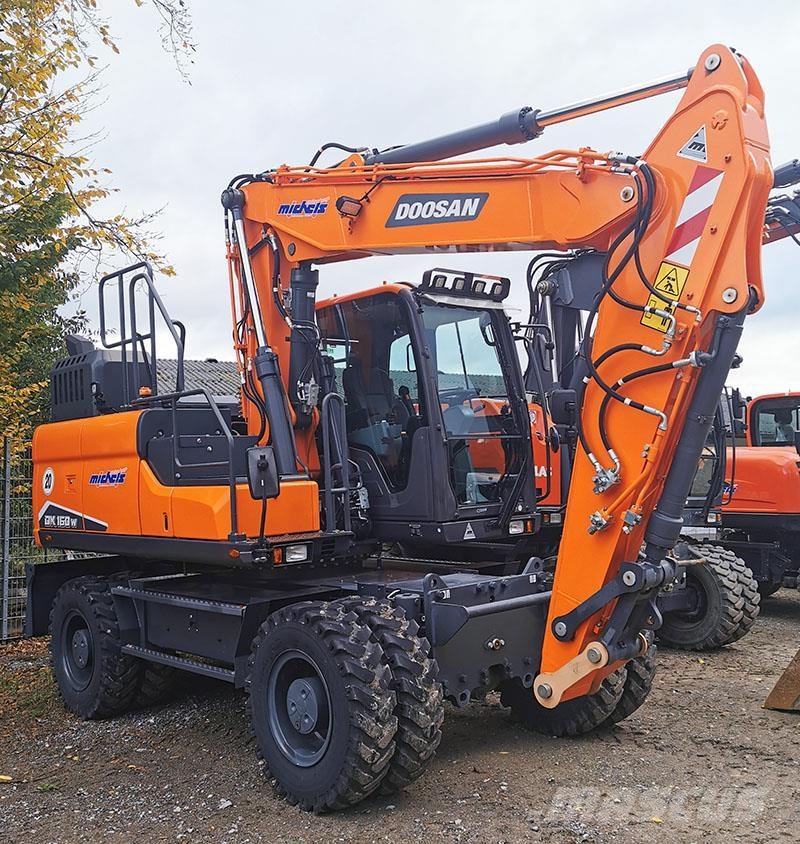 Doosan DX 160 W-7 Wielgraafmachines
