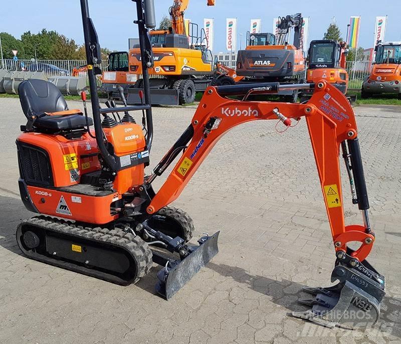 Kubota K 008-5 VHG Minigraafmachines < 7t