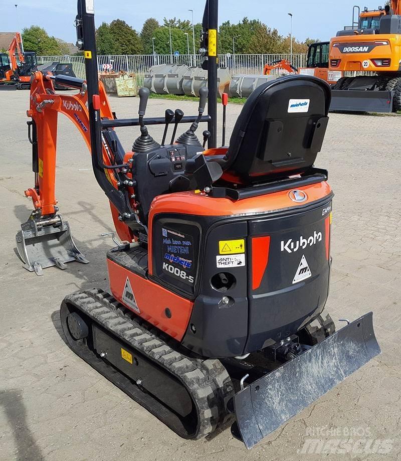 Kubota K 008-5 VHG Minigraafmachines < 7t