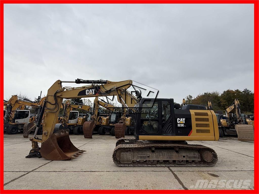 CAT 323 EL Rupsgraafmachines