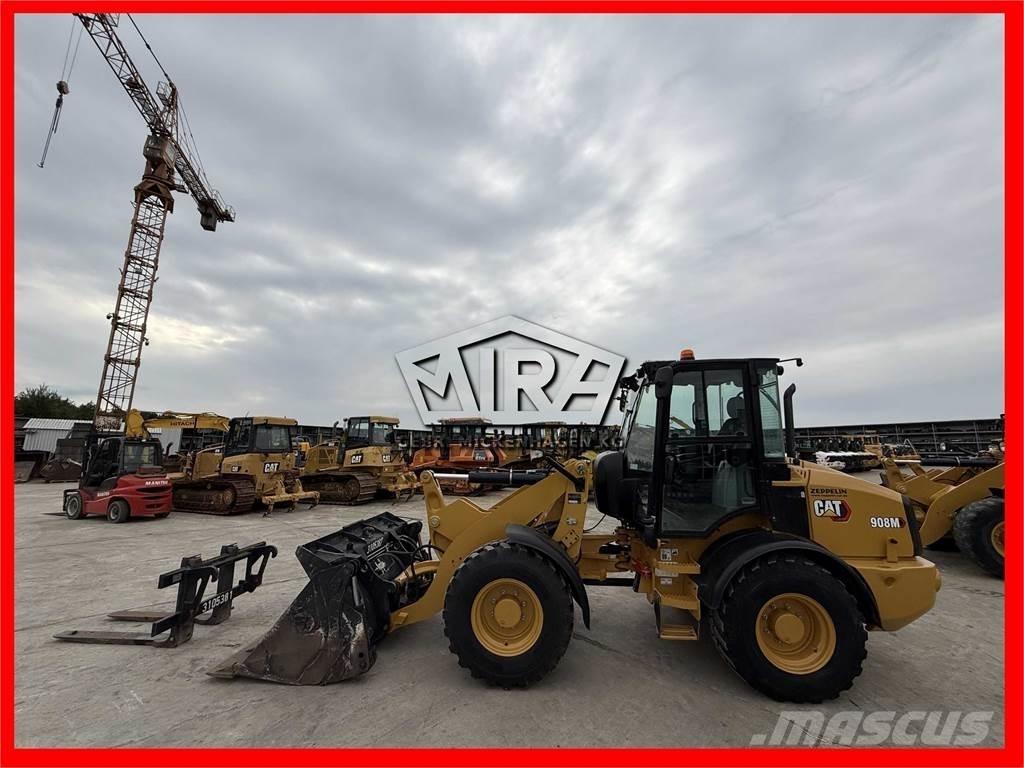CAT 908M Wielladers