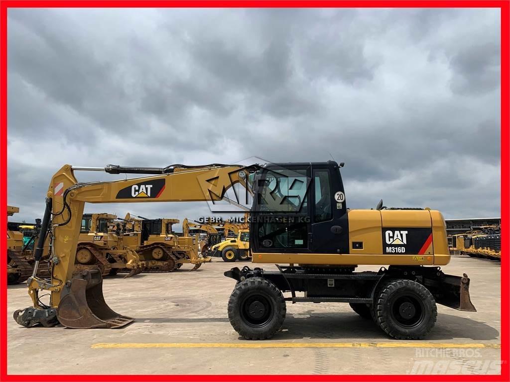 CAT M 316D Wielgraafmachines