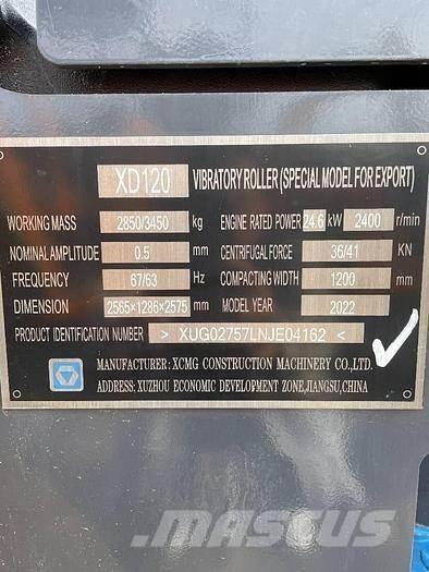 XCMG XD120 Overige componenten