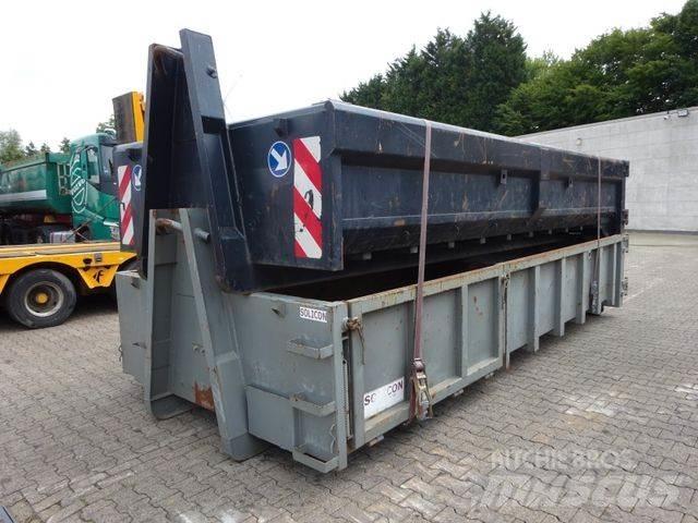  2x Abroll-Container Vrachtwagen met containersysteem