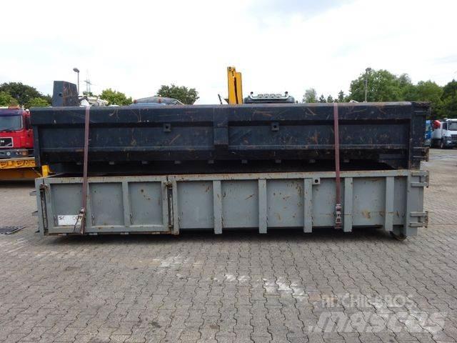  2x Abroll-Container Vrachtwagen met containersysteem