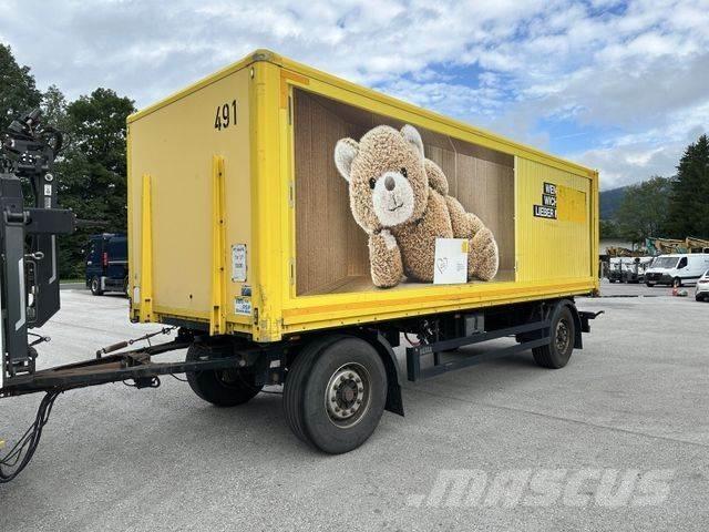  AKD 74 - 18 Gesloten opbouw trailers