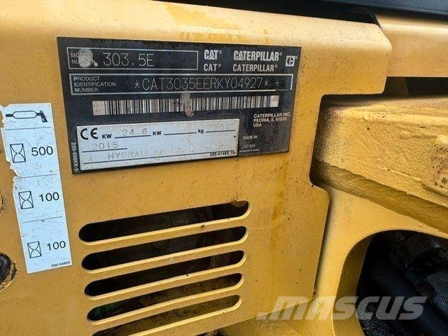 CAT 303.5 ECR Minigraafmachines < 7t