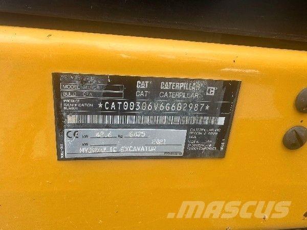 CAT 306CR Minigraafmachines < 7t