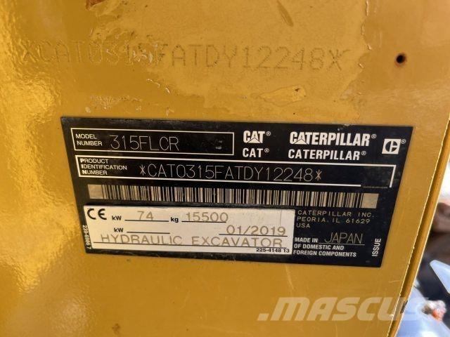 CAT 315F CR Bouw - Overige
