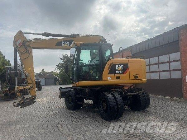 CAT M318F Wielgraafmachines