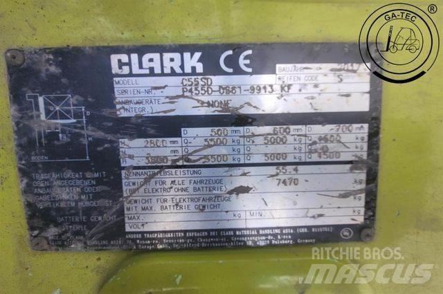 Clark C55SD Diesel heftrucks