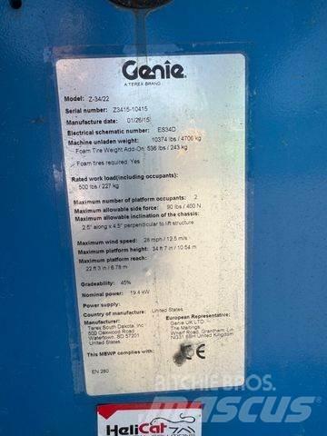 Genie Z-34/22 Knikarmhoogwerkers