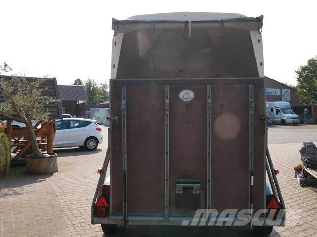  Holz Poly 2 Pferde Veetransport aanhanger