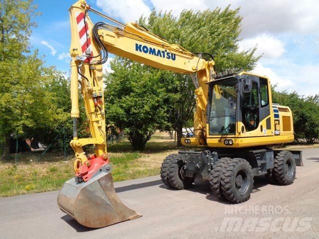 Komatsu PW 160-10 Wielgraafmachines