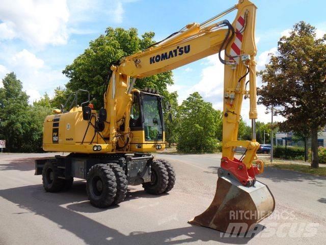 Komatsu PW 160-10 Wielgraafmachines