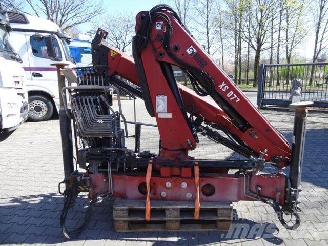  Kran Hiab 077-2 Vlakke laadvloer met kraan