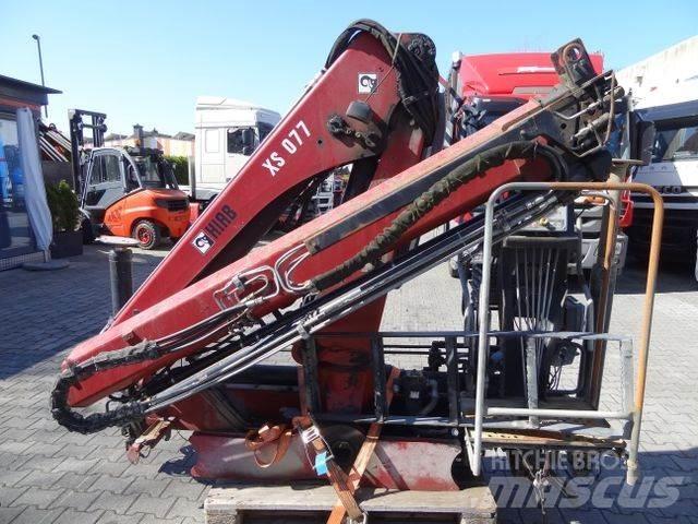  Kran Hiab 077-2 Vlakke laadvloer met kraan