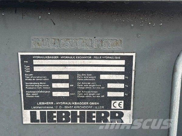 Liebherr LH26 Wielgraafmachines