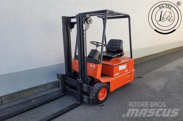 Linde E15 Elektrische heftrucks