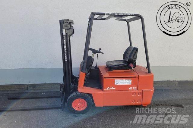 Linde E15 Elektrische heftrucks