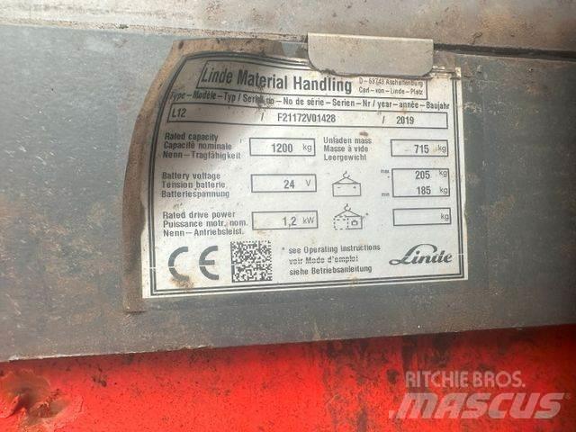 Linde L12 Orderpicker voor hoog niveau