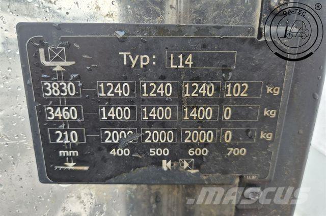 Linde L14i Orderpicker voor hoog niveau