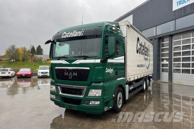 MAN TGX 26.480 6x2 Schuifzeilopbouw