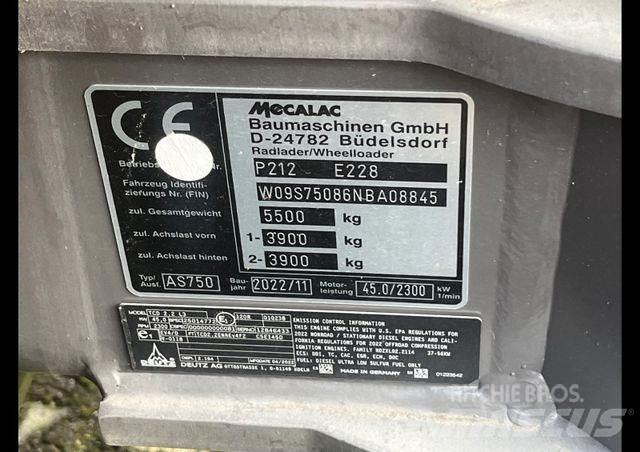 Mecalac AS 750 Wielladers