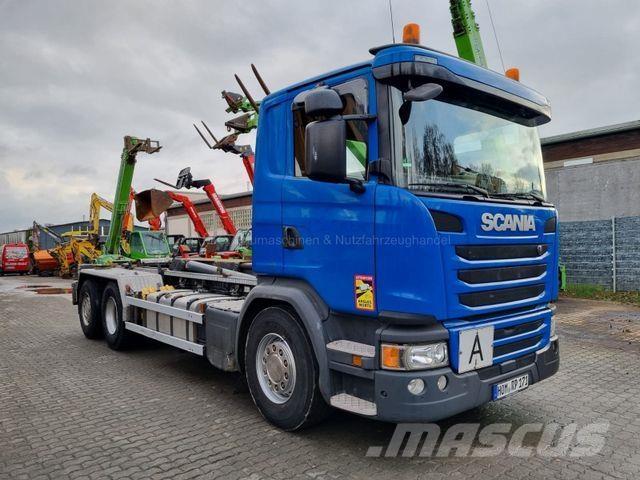 Scania G 450 Vrachtwagen met containersysteem