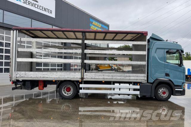 Scania R410 4x2 Schuifzeilopbouw