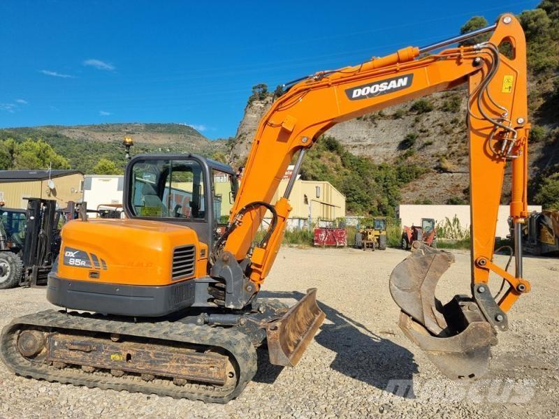Doosan DX85 Minigraafmachines < 7t
