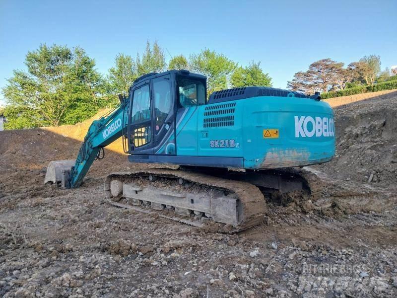 Kobelco SK210 Rupsgraafmachines