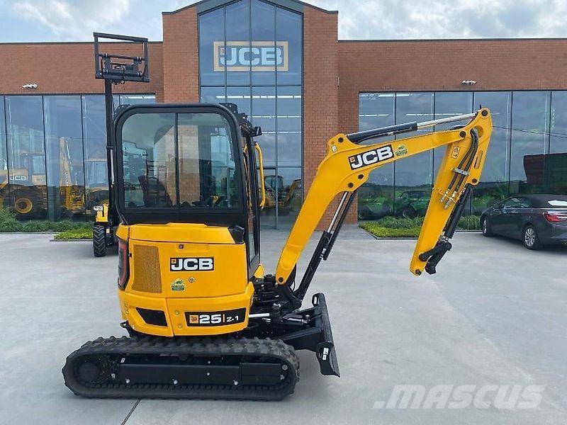 JCB 25-Z1 Cab Pro Rupsgraafmachines