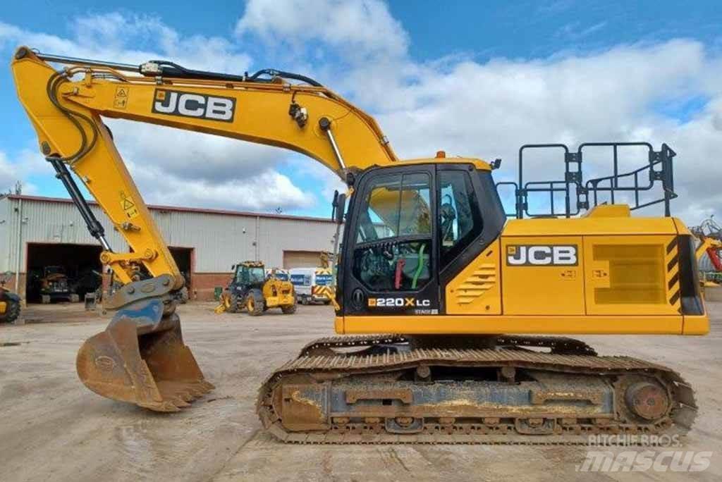 JCB 220X Rupsgraafmachines