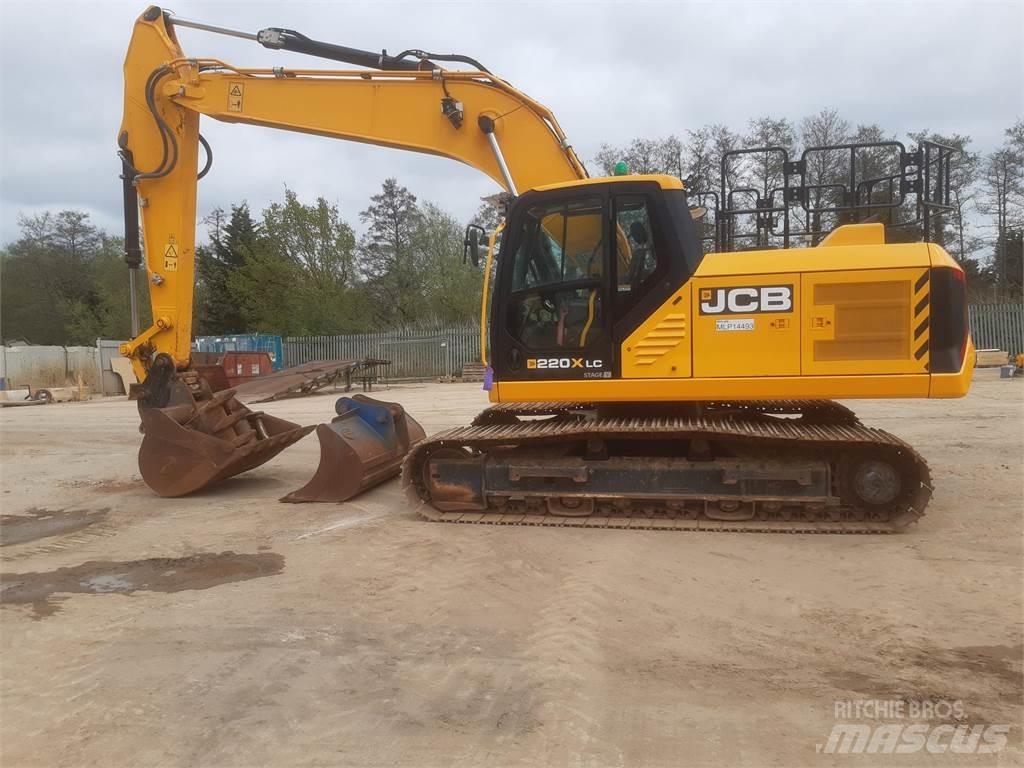 JCB 220X Rupsgraafmachines