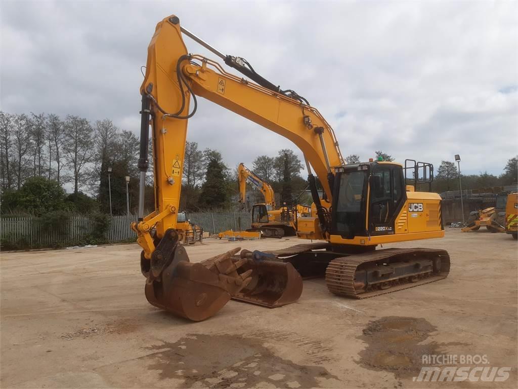 JCB 220X Rupsgraafmachines