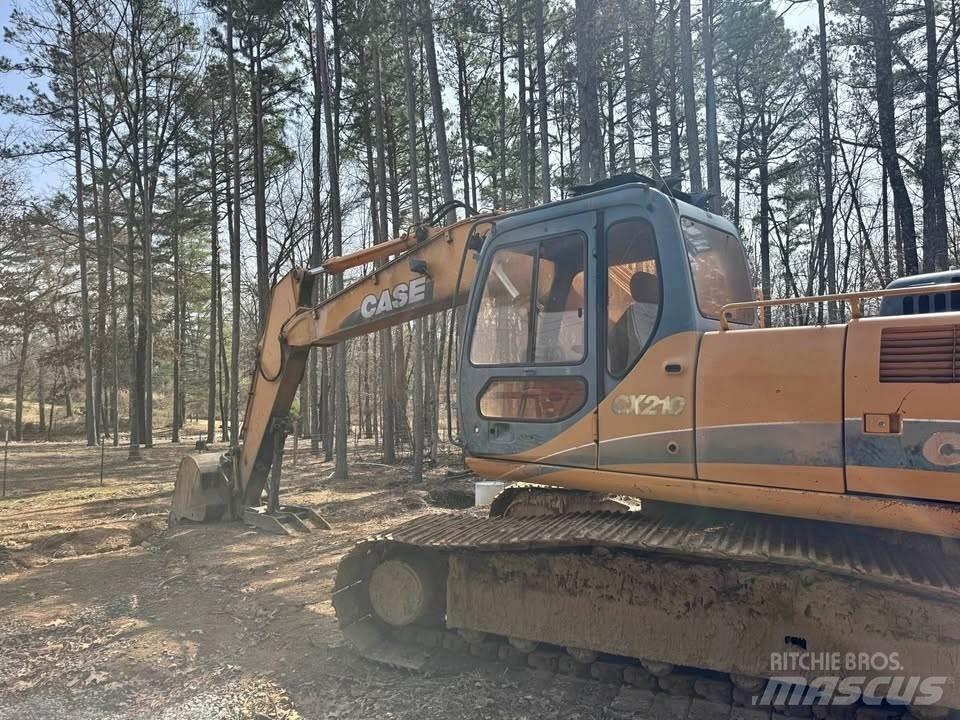 CASE CX210 Rupsgraafmachines