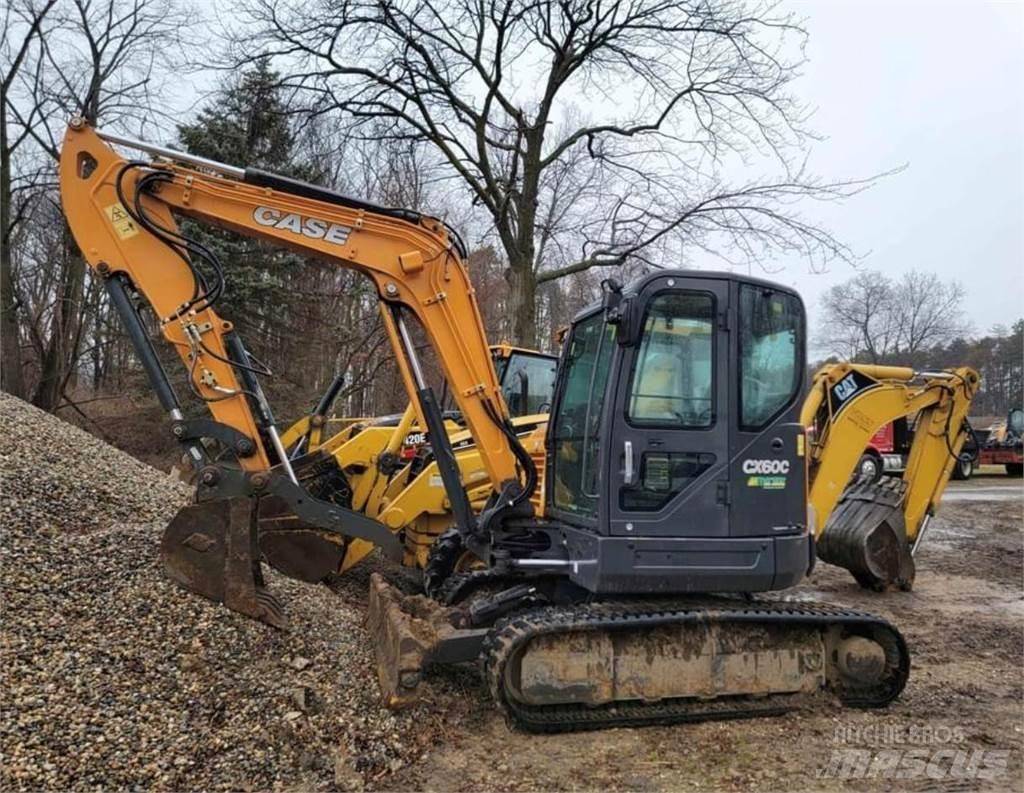 CASE CX60C Rupsgraafmachines