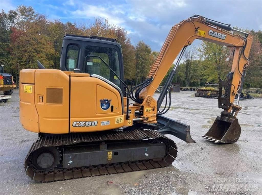 CASE CX80 Minigraafmachines < 7t