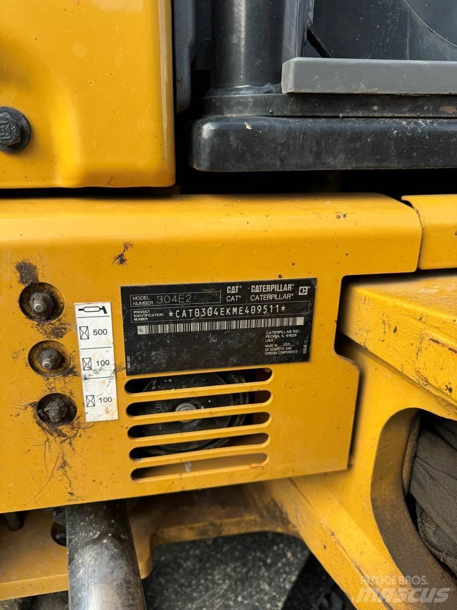 CAT 304E2 Minigraafmachines < 7t