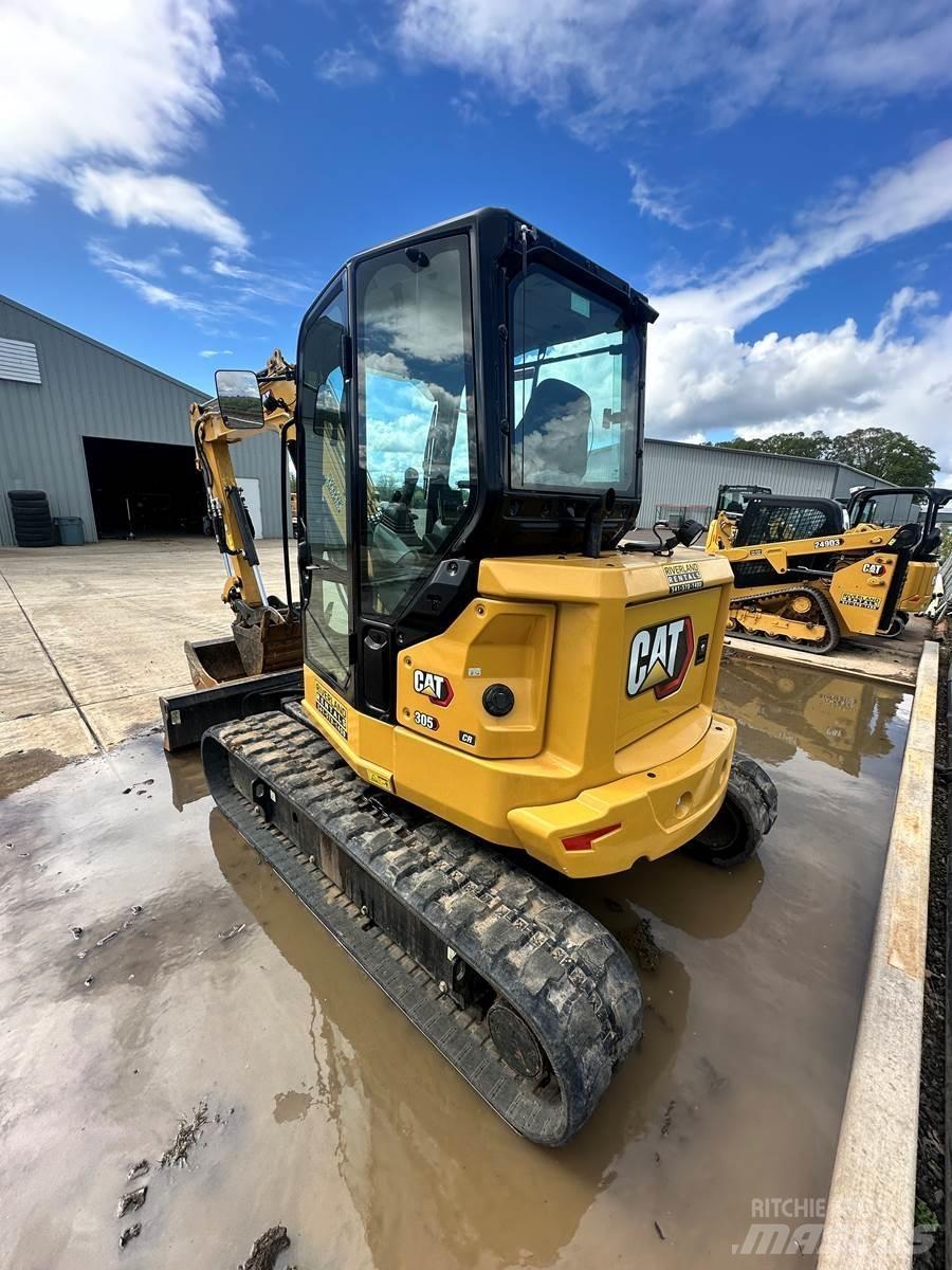 CAT 305 Rupsgraafmachines